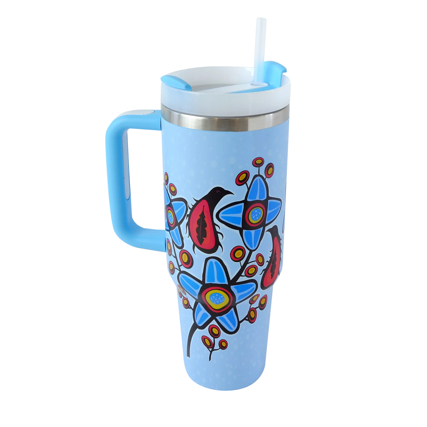 Indigenous Art Travel Tumbler