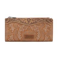 Embroidered Bi-Fold Wallet