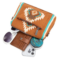 Southwestern Knitted Crossbody Bag