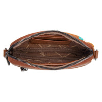Southwestern Knitted Mini Wallet Crossbody Bag