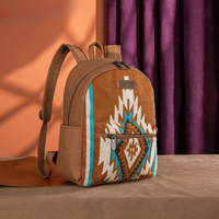Southwestern Knitted Backpack