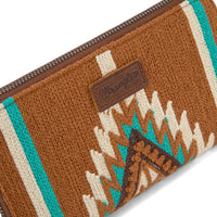 Southwestern Knitted Wallet Wristlet