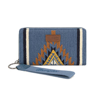 Southwestern Knitted Wallet Wristlet