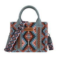Wrangler Southwestern Print Small Canvas Tote (Mini)