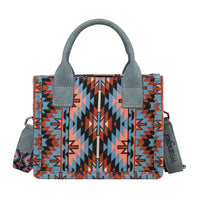 Wrangler Southwestern Print Small Canvas Tote (Mini)