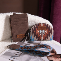 Southwestern Dual Pouch Wristlet