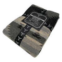 Aztec Sherpa Throw Blanket