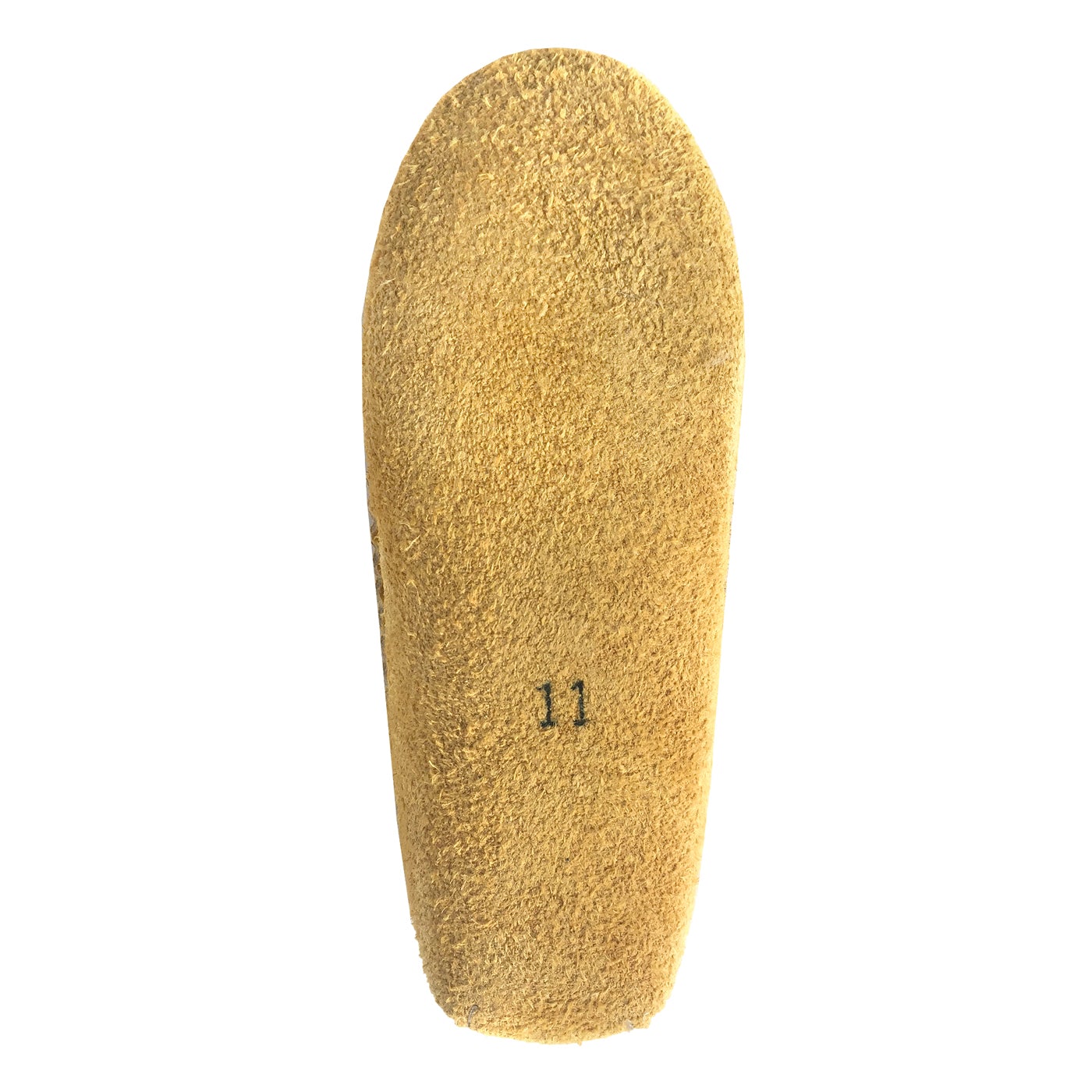 Children's Beaded Suede Lined Moccasin Slippers