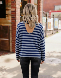 Women's Cotton Stripe Top
