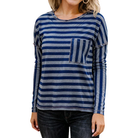 Women's Cotton Stripe Top