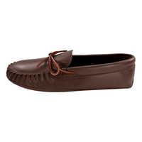 Men's Leather Moccasin Slippers (Clearance)