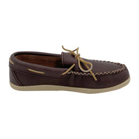 Men's Moose Hide Memory Foam Moccasin Shoes