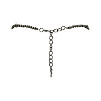 Navajo Pearl Bead Bow Tie Necklace