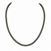 Navajo Pearl Silver-Tone Bead Necklaces