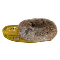 Women's Rabbit Fur Moccasins (Limited Edition Green)