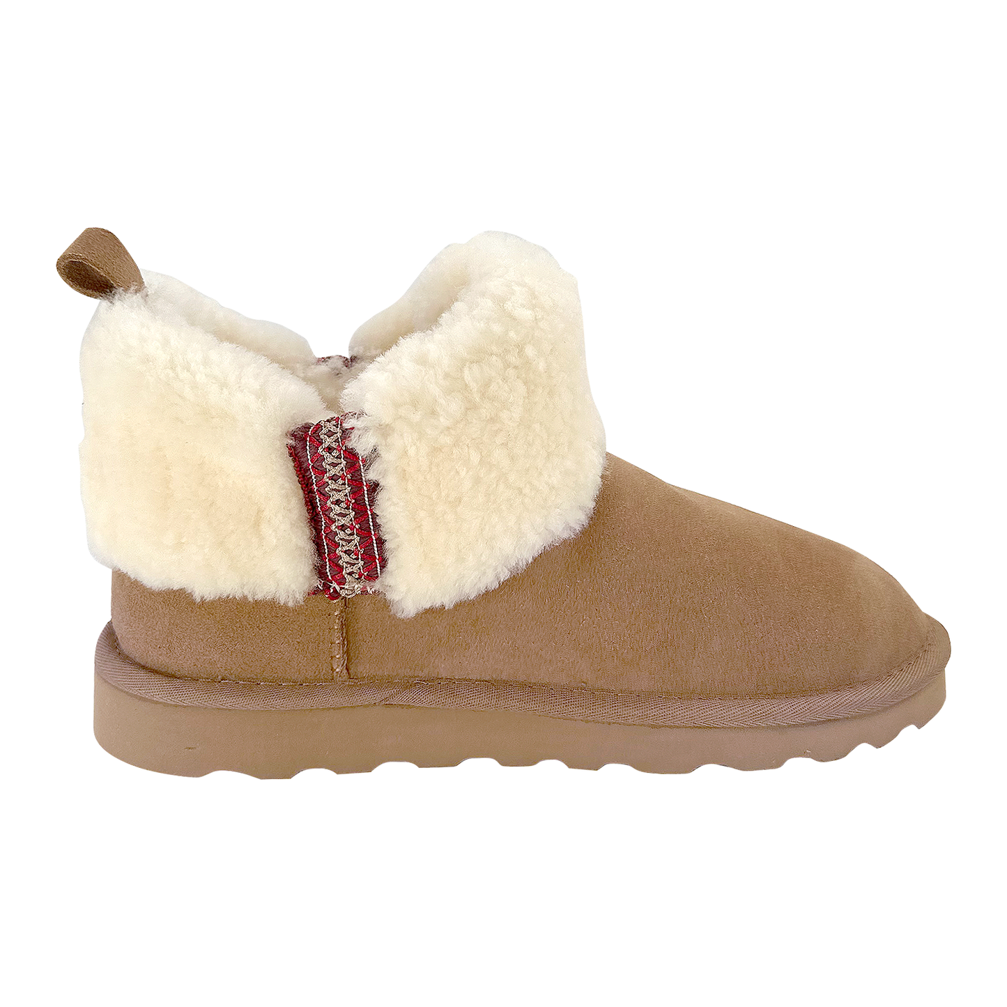 Women's Sheepskin Ankle Slipper Boots
