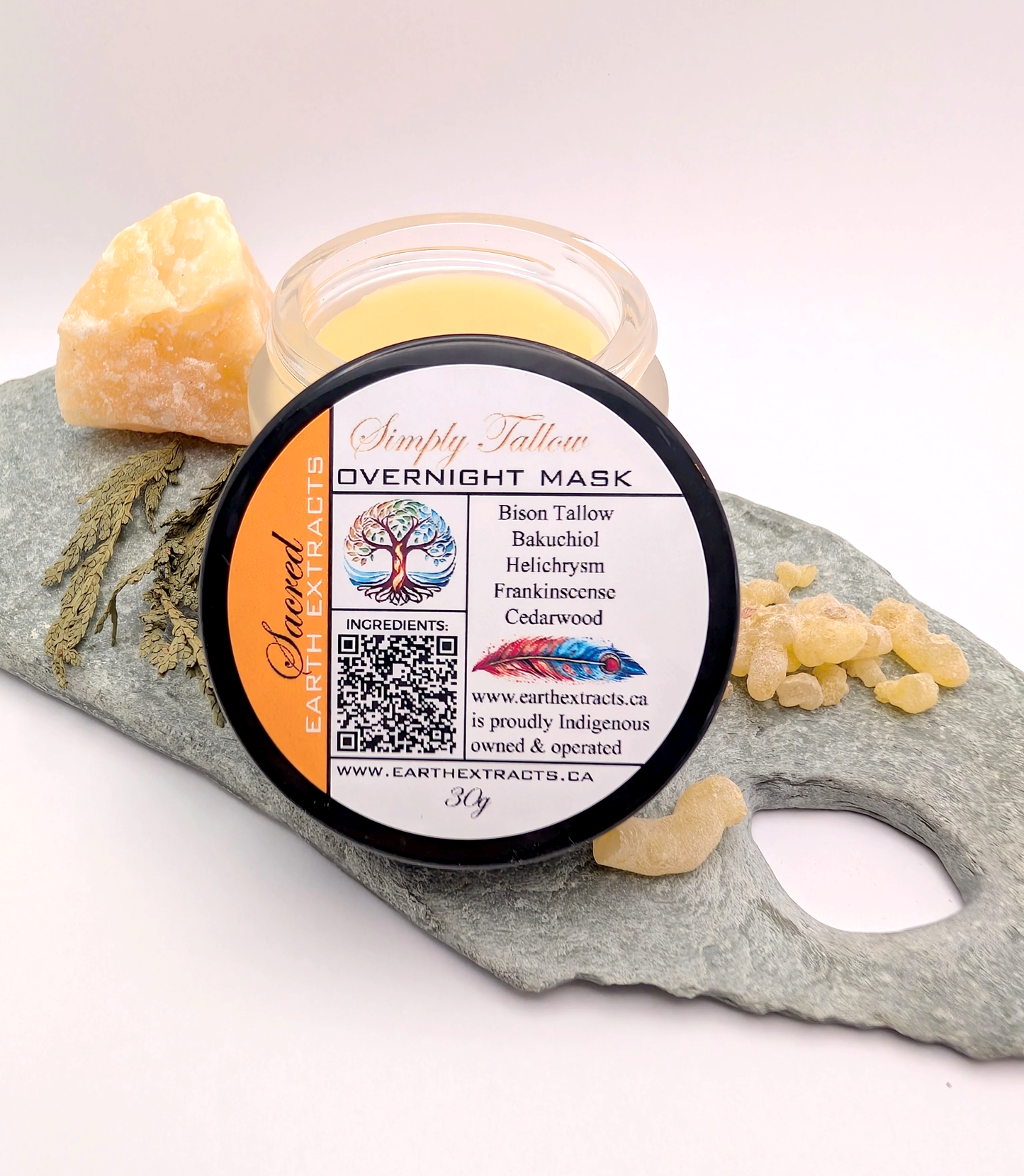 Earth Extracts Simply Tallow Overnight Mask