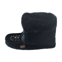 Women's Tsar Rabbit Fur Mukluk Moccasin Boots