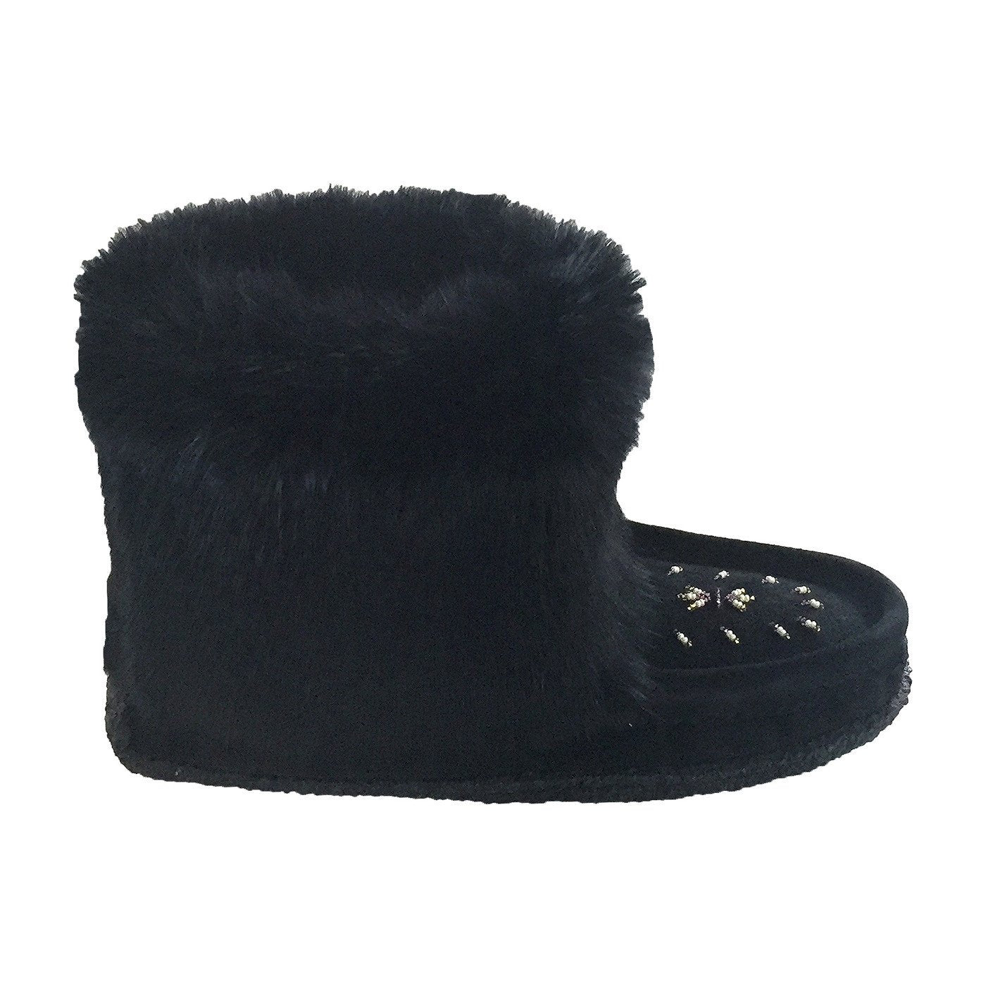 Women's Tsar Rabbit Fur Mukluk Moccasin Boots