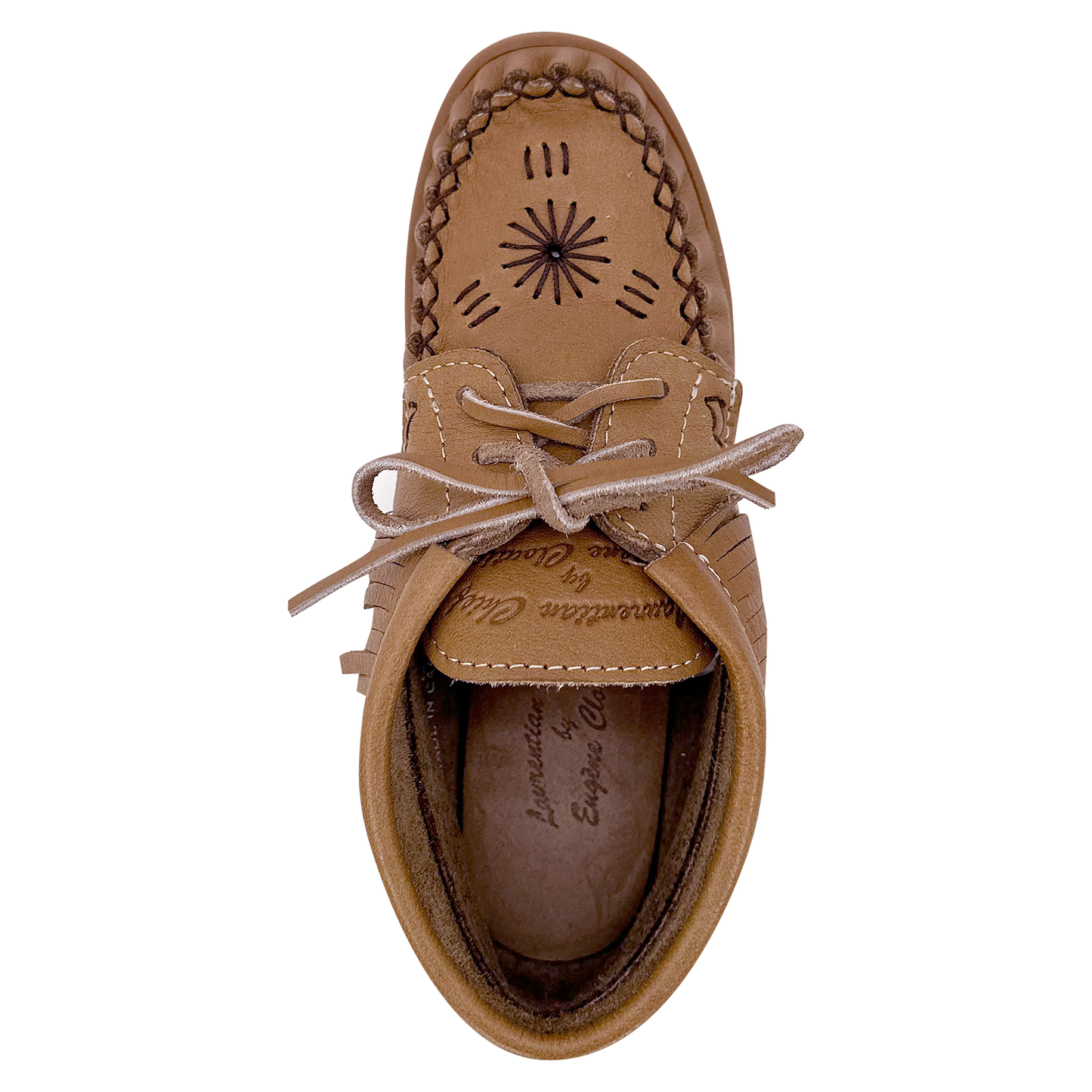 Women's Fringed Embroidered Moccasin Shoes