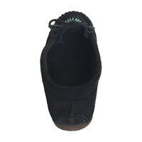 Women's Beaded Suede Moccasin Shoes