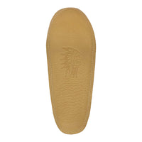 Women's Moose Hide Leather Fringed Moccasin Slippers